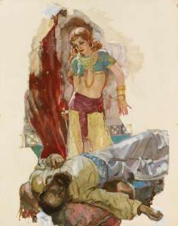 DEAN CORNWELL. Revenge. | Swann Galleries