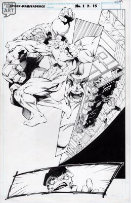 Marat Mychaels | Spider-Man Badrock 1 Page 15 | Panel Page Art