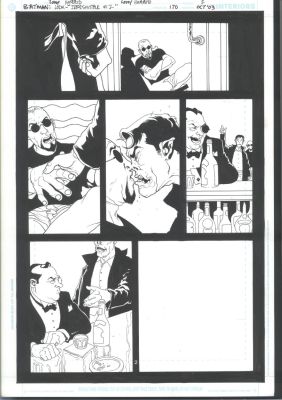 Tony Harris | Harris Batman:lodk Page - the Penguin + Frank Sharp do Some Drinking Issue Batman: Legends of the Dark Knight #170 Page 2 | Koch Comic Art