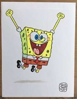 Chabot, Jacob - Original art in colour - SpongeBob - SpongeBob - (2017) 