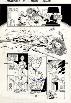 Paul Abrams Maria Beccari | Mantra Spear of Destiny - 1995 Ultraverse / Malibu Issue 2 Page 24 | Catskill Comics