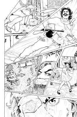 Nicola Scott | Gatchaman - Page 9 | Nicola Scott