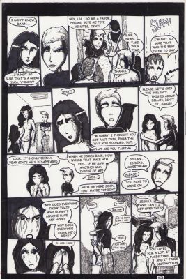 Brien Cardello | Rival #1 Pg. 3 - Coa Included Issue 1 Page 3 | Anthony’s Comic Book Art