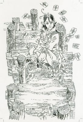 Simon Gane | Minor Arcana Issue 14 Page Variant Cover | ComiConArt