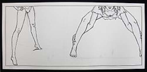 Manara, Milo - original preparatory drawing for "Gulliveriana" (1995) | Catawiki