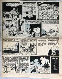 Vandersteen, Willy - Originele Slotpagina - Tanjar de Viking - (1950) | Catawiki