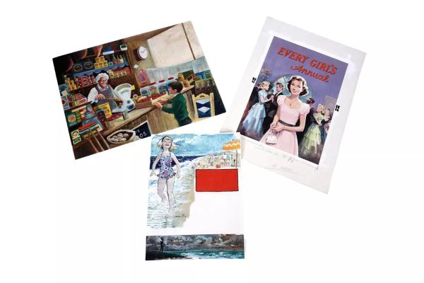 Lot 182 - Original artwork for Every Girl’s Annual 1952 and others | misc / divers