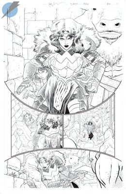 Hayden Sherman | Absolute Wonder Woman Issue 10 Page 1 | Felix Comic Art