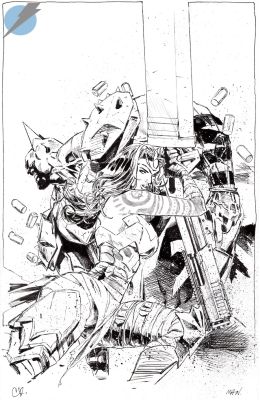 Clay Mann - Absolute Batman Issue 16 Page Cover