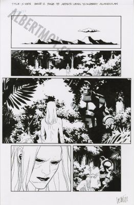 Leinil Yu | X-Men Issue 2 Page 19 | Albert Moy