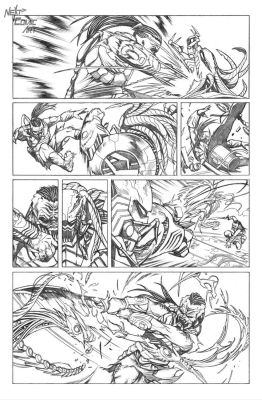 Elvin Ching | Predator Badlands Issue 1 Page 18 | Next Comic Art