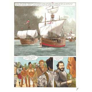 Jean Torton dit JÉRONATON (né en 1942) "El Nakom" "El Nakom", Tome 2, planche 1 | Tajan