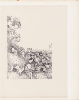 Unknown Artist? | Boy with Mystical Creature Ink Art | Anthony’s Comic Book Art