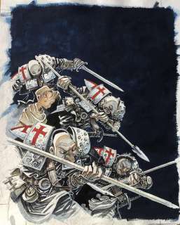 - - Expo Xavier Fourquemin : Contes et Histoire - Alban – Couverture coffret original T.4 (vendu)