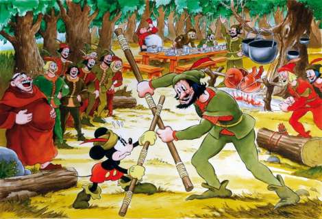 Franco Bruna Topolino contro Robin Hood