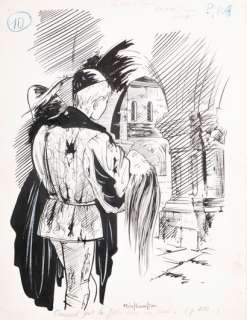 Gourlier ,Michel ( 1925 - 2018 ) | " Le bal d’hiver " - Encre de chine pour une… | Stanley’s Auction