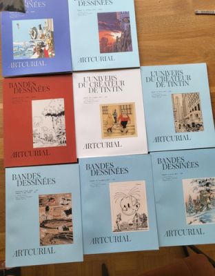 14 Auktionskataloge Bandes Dessinées Artcurial Heritage Comic auction catalog | eBay Europe (Buy It Now)