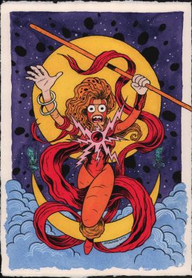 Manix Abrera | Cheetara (Thundercats) Painted Art - Signed - 2025 | Anthony’s Comic Book Art