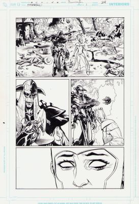 Karl Moline | Starro #1 Pg.24 - Interior Page - 2005 | Anthony’s Comic Book Art