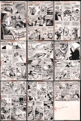 John Calnan - Action Comics #418 ‘The Fountain of Death!‘ Metamorpho Full 9Pg Story - 1972