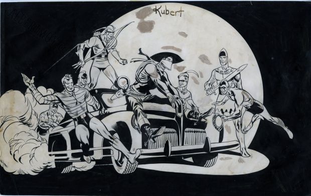 Joe Kubert | Seven Soldiers of Victory | Albert Moy