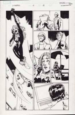 Karl Moline | Loners #4 Pg.15 - Interior Page - 2007 | Anthony’s Comic Book Art