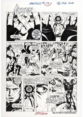 Steve Rude | Rude, Steve - Nexus Sunday #12 2016, Nexus Is Created By the Badger | Cool Lines Art