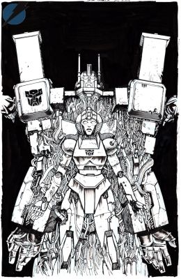 Daniel Warren Johnson | Transformers Issue 28 Page Cover | Felix Comic Art