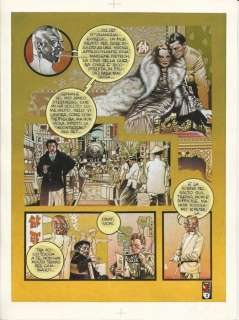 Sarri, Sergio (aka Sesar) - original plate "Shanghai Express" for Corto Maltese (1988) | Catawiki