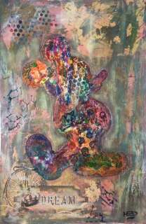 MICKEY MOUSE - Original Mixed Media Artwork - Meb Dessin | Catawiki