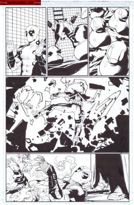 Dan Mora | Batman Deadpool Issue 01 Page 07 | Kwan Chang