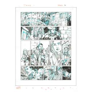 Mateo Guerrero Cruz - Planche originale - Jakob Kayne - Planche N°30