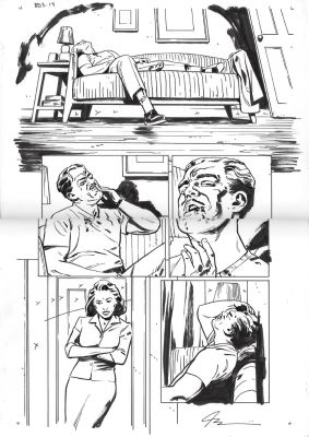 Jacob Phillips | The Peril of the Brutal Dark: an Ezra Cain Mystery Issue 03 Page 19 | Splash Page