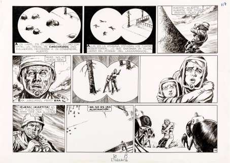 Lot 485 - Lopez Solano - "L ’Eternauta ", 1957