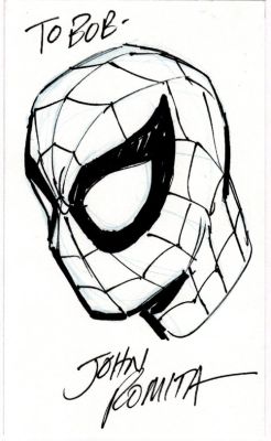 John Romita Sr. | Spider-Man Penciled & Inked Pinup | Romitaman