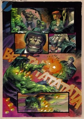 Nic Klein | The Infernal Hulk Issue 4 Page 13 | Felix Comic Art