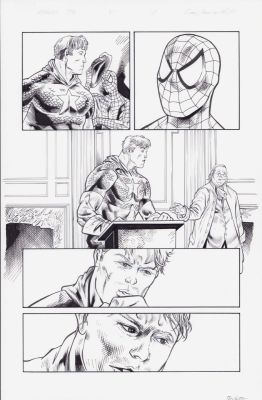Jay Leisten | Marvel 1776 #5 - Captain America At Lectern Splash - 2026 Signed Issue 5 Page 20 | Anthony’s Comic Book Art