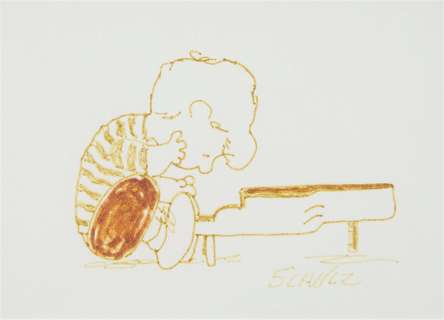 Charles Schulz Original Drawing Schroeder | Revere Auctions