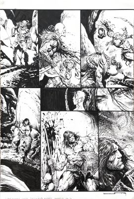 Liam Sharp | Savage Sword of Conan Issue 11 Page 2 | Albert Moy