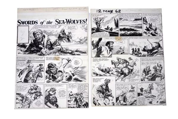 Original artwork for Karl the Viking by Don Lawrence | misc / divers