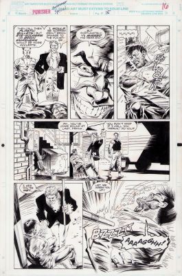 Armando Gil, Val Mayerik | Punisher Summer Special #1 Pg. 16 - Interior Page - 1991 | Anthony’s Comic Book Art