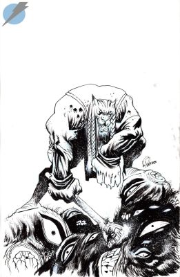 James Harren - Battle Beast Issue 11 Page Cover