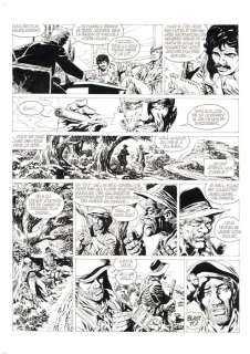 Mitton, Jean-Yves - Original page (p.17) - De Silence et de Sang 8 - Les 4 provinces de l’Ave Maria - (1994) | Catawiki