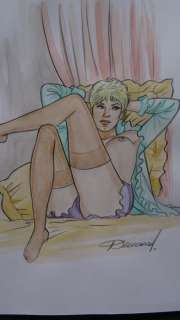 Renaud - Dessin original en couleur - Jessica Blandy | Catawiki