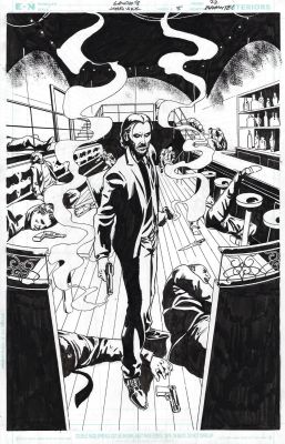 Matt Gaudio | John Wick Issue 05 Page 22 | Splash Page