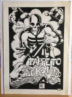 Romanini, Giovanni - original plate splash page Kriminal no. 224 | Catawiki