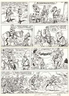 Willy LAMBIL (né en 1936) - lot 51 - Les Tuniques Bleues - Les bleus dans la gadoue