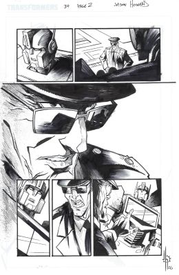Jason Howard | Transformers (2023 Image) Issue 34 Page 02 | Splash Page