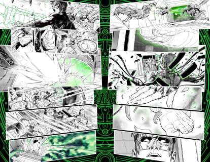 Xermanico | Green Lantern #24 Page 19 | Black Diamond