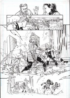 Andrei Bressan – The Uncanny X-Men 10p14 | Berserker Art